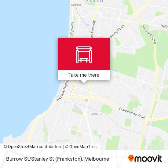 Burrow St / Stanley St (Frankston) map