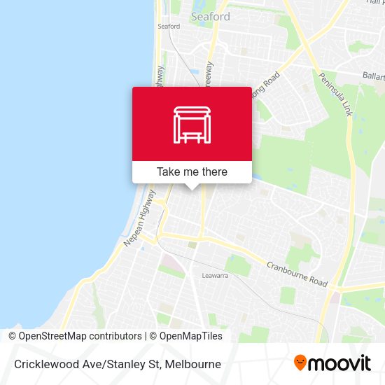 Cricklewood Ave/Stanley St map