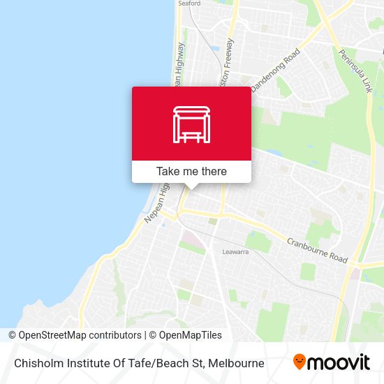 Chisholm Institute Of Tafe / Beach St map