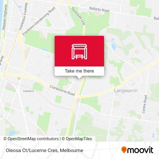 Oleosa Ct/Lucerne Cres map