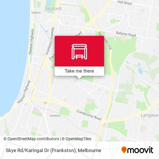 Skye Rd / Karingal Dr (Frankston) map