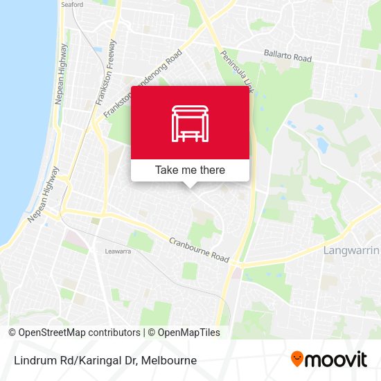 Lindrum Rd/Karingal Dr map