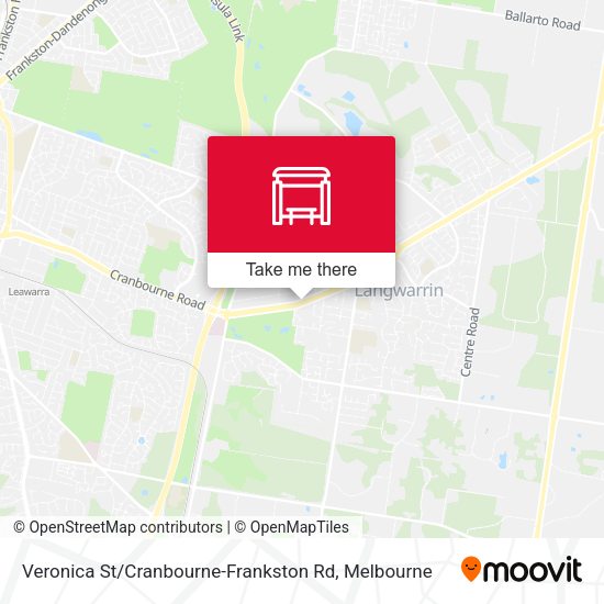 Veronica St / Cranbourne-Frankston Rd map
