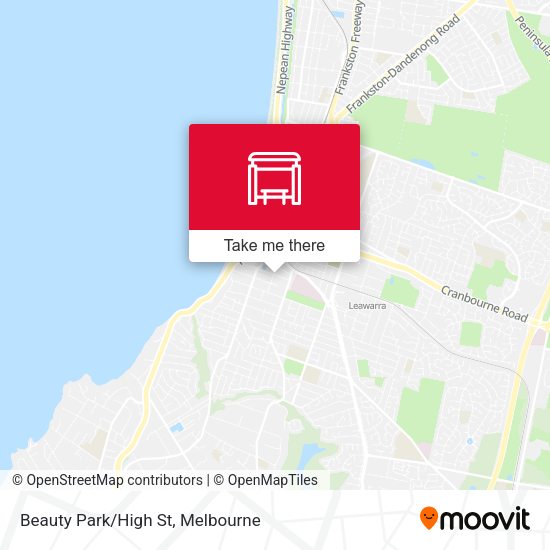 Beauty Park/High St map