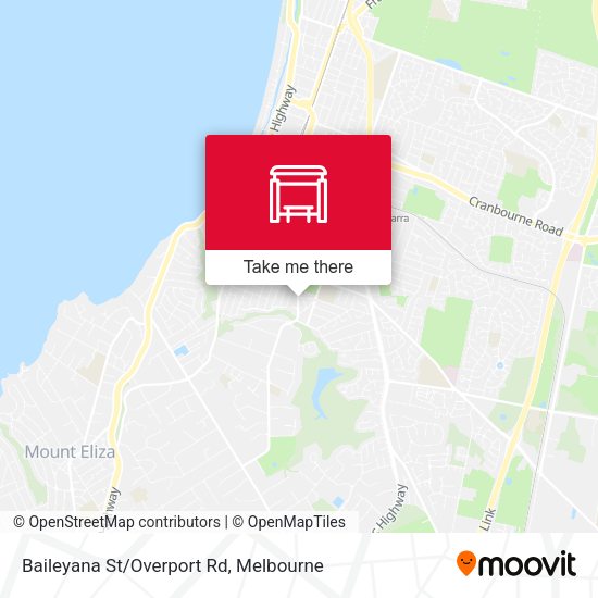 Baileyana St/Overport Rd map