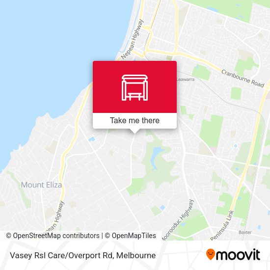 Vasey Rsl Care/Overport Rd map