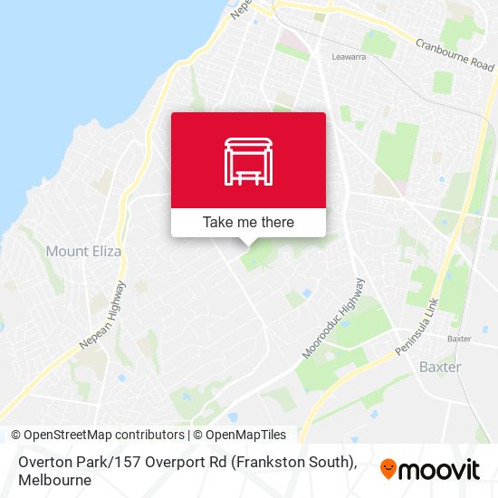 Overton Park / 157 Overport Rd (Frankston South) map