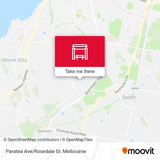 Paratea Ave/Rosedale Gr map