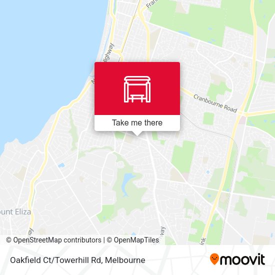 Oakfield Ct/Towerhill Rd map