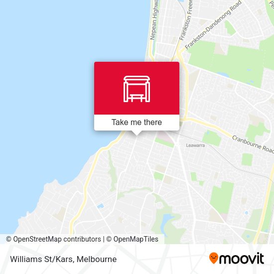 Williams St/Kars map