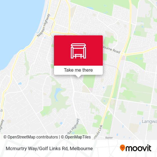Mcmurtry Way/Golf Links Rd map