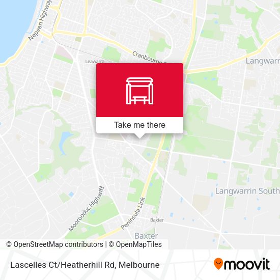 Lascelles Ct/Heatherhill Rd map