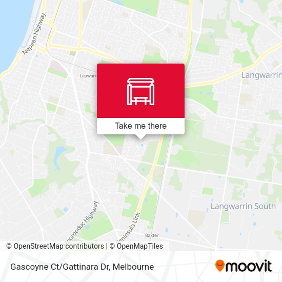 Gascoyne Ct/Gattinara Dr map