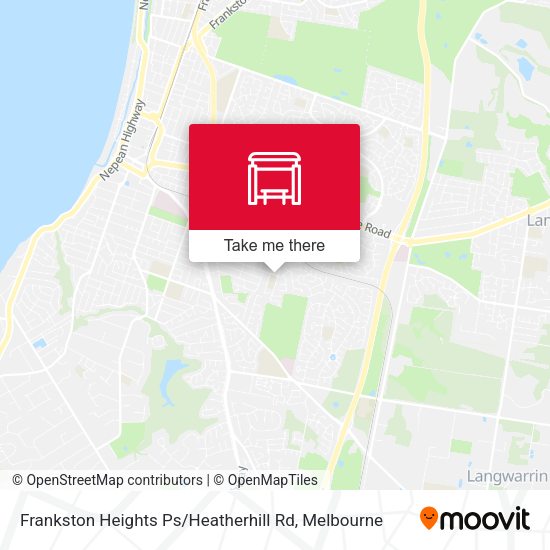 Frankston Heights Ps / Heatherhill Rd map