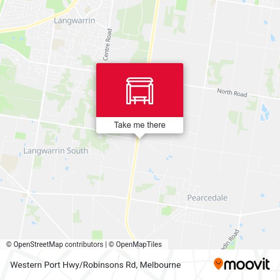 Western Port Hwy/Robinsons Rd map