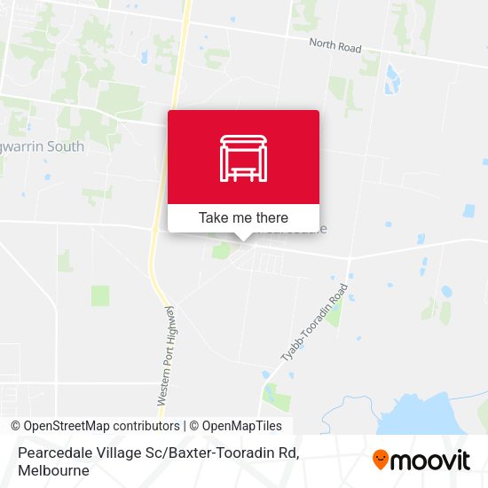 Pearcedale Village Sc / Baxter-Tooradin Rd map