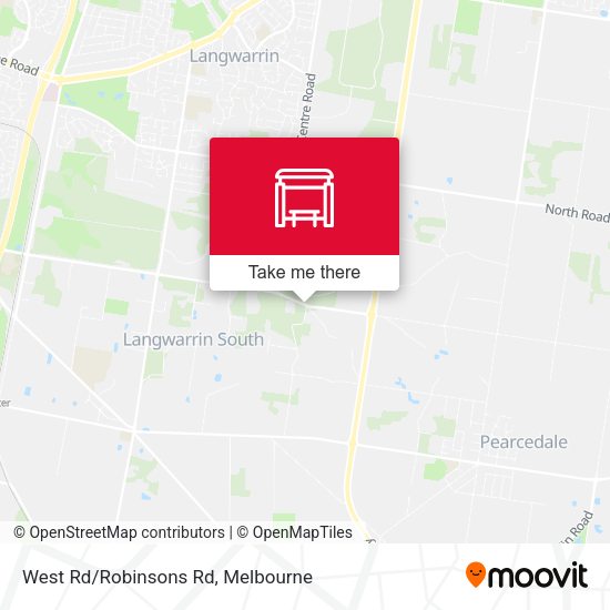 West Rd/Robinsons Rd map