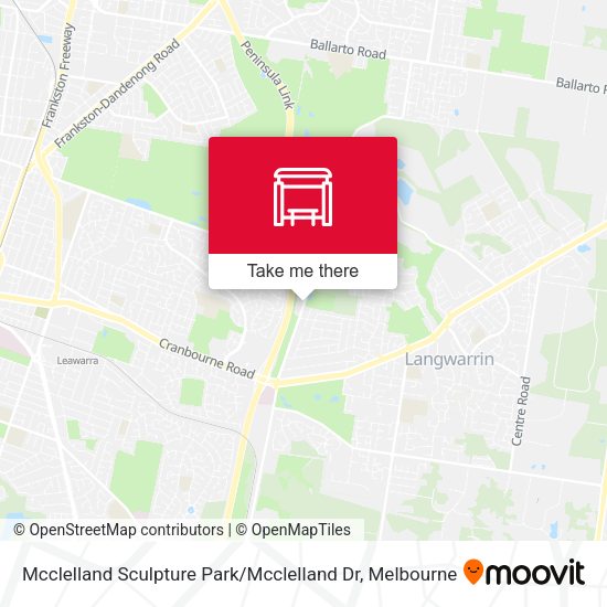 Mcclelland Sculpture Park / Mcclelland Dr map