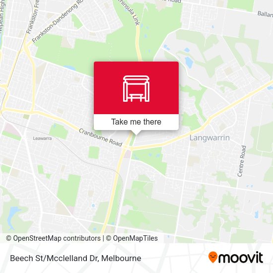 Beech St/Mcclelland Dr map