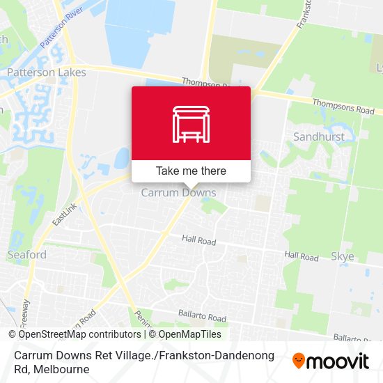 Carrum Downs Ret Village. / Frankston-Dandenong Rd map