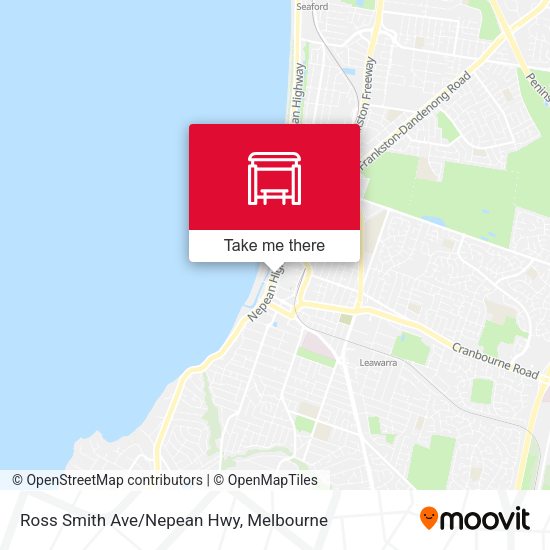 Ross Smith Ave/Nepean Hwy map