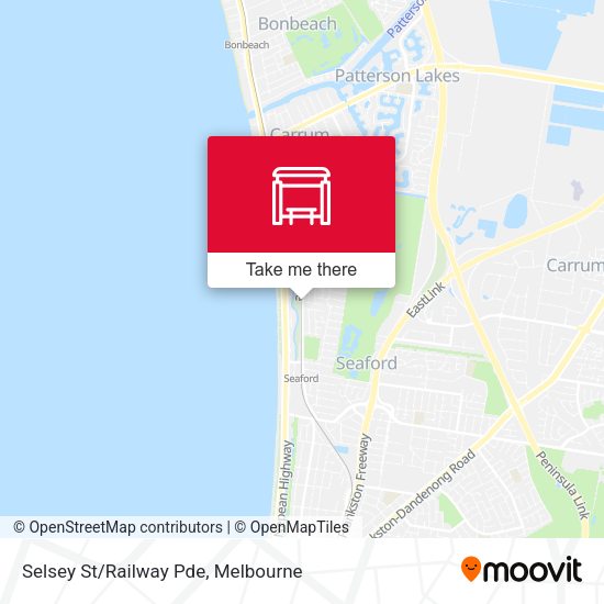 Selsey St/Railway Pde map