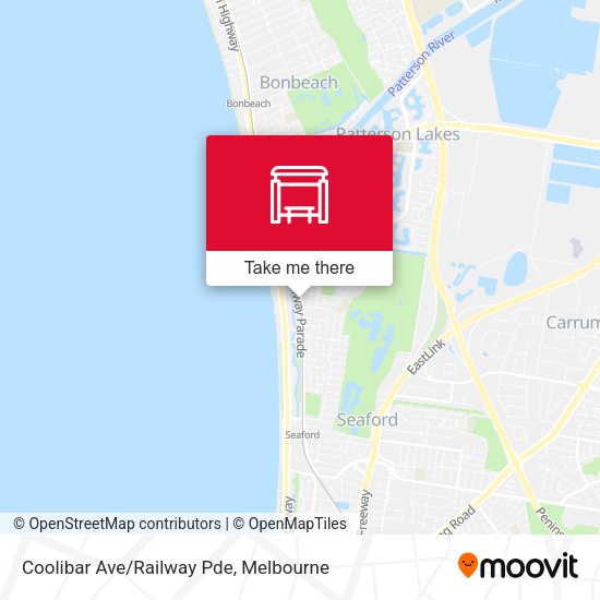 Coolibar Ave/Railway Pde map