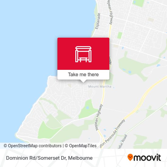 Dominion Rd/Somerset Dr map