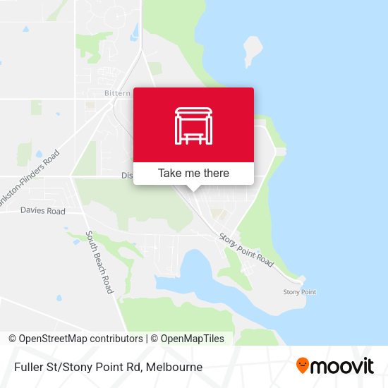 Fuller St/Stony Point Rd map