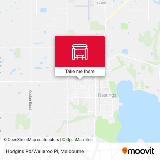 Hodgins Rd/Wallaroo Pl map
