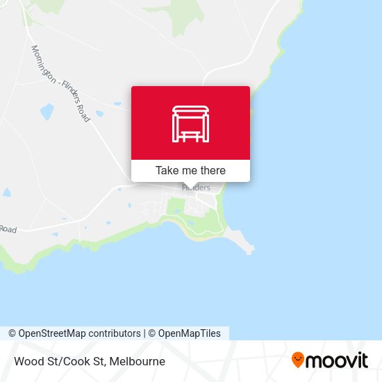 Wood St/Cook St map