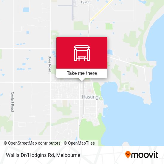 Wallis Dr/Hodgins Rd map