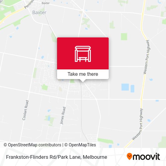 Frankston-Flinders Rd / Park Lane map
