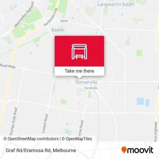 Graf Rd/Eramosa Rd map