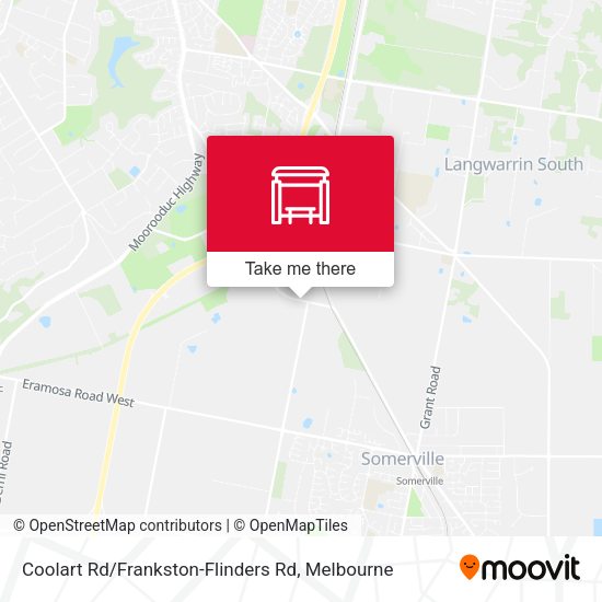 Coolart Rd / Frankston-Flinders Rd map