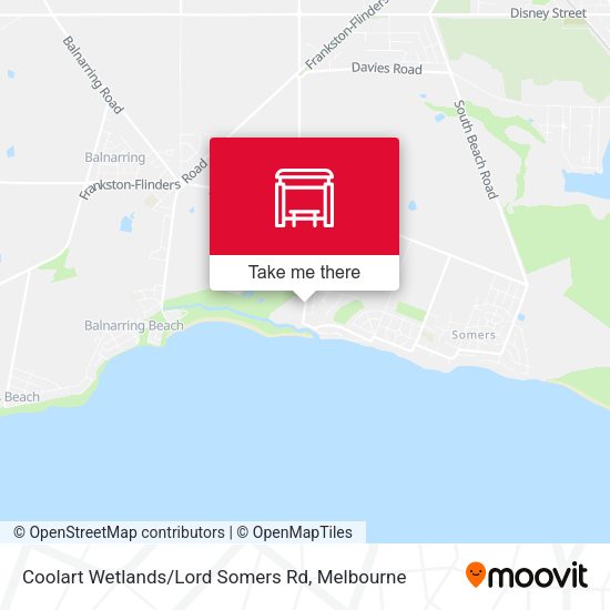 Coolart Wetlands / Lord Somers Rd map