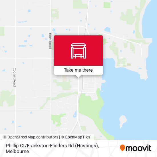 Phillip Ct / Frankston-Flinders Rd (Hastings) map