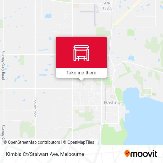 Kimbla Ct/Stalwart Ave map