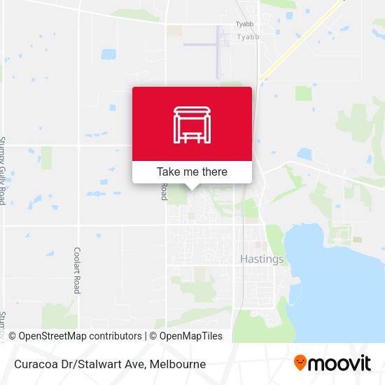 Curacoa Dr/Stalwart Ave map