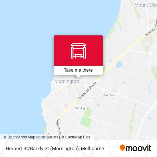 Herbert St / Barkly St (Mornington) map