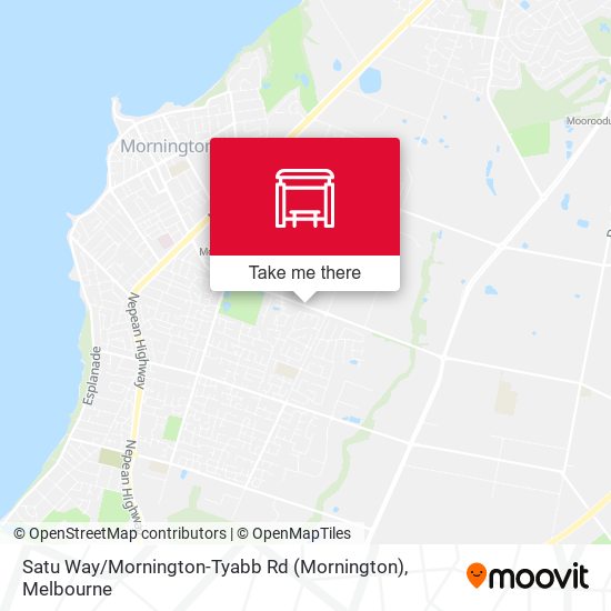 Satu Way / Mornington-Tyabb Rd map