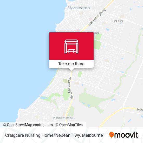 Craigcare Nursing Home / Nepean Hwy map