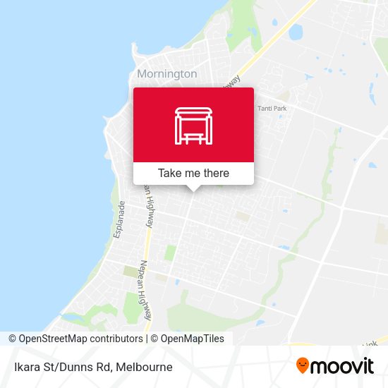 Ikara St/Dunns Rd map