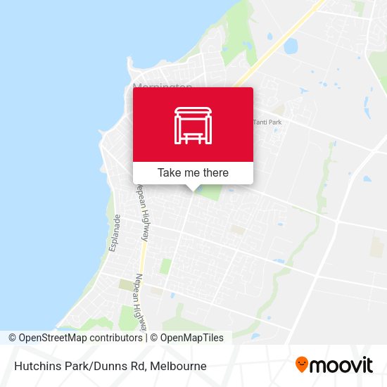 Hutchins Park/Dunns Rd map
