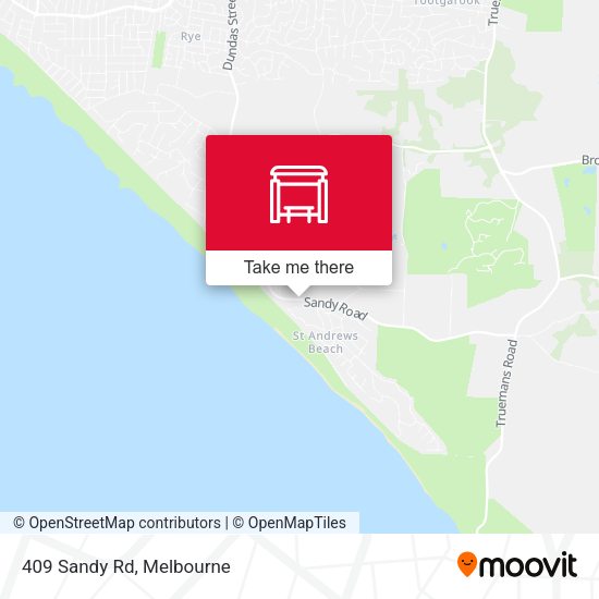 409 Sandy Rd map