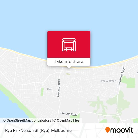 Rye Rsl/Nelson St map