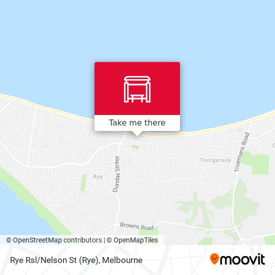 Rye Rsl/Nelson St map