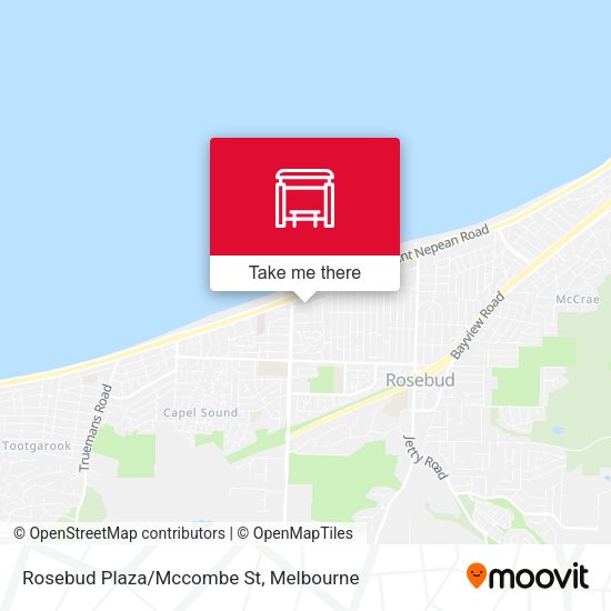 Rosebud Plaza/Mccombe St map