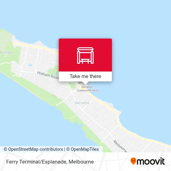 Mapa Ferry Terminal/Esplanade