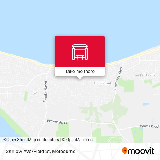Shirlow Ave/Field St map